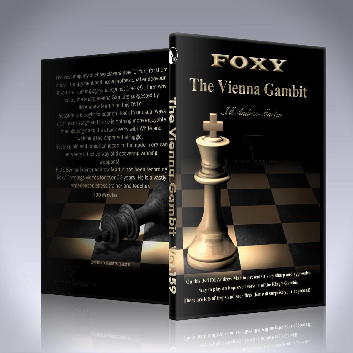 فیلم آموزش کامل گشایش وینی FOXY OPENINGS - Volume 159 - Vienna Gambit