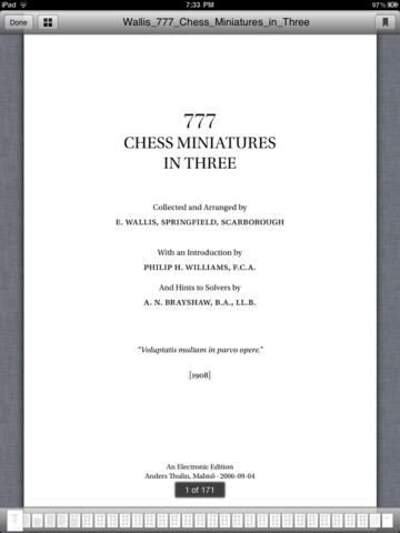 دانلود کتاب ارزشمند شطرنج 777 Chess Miniatures In Three